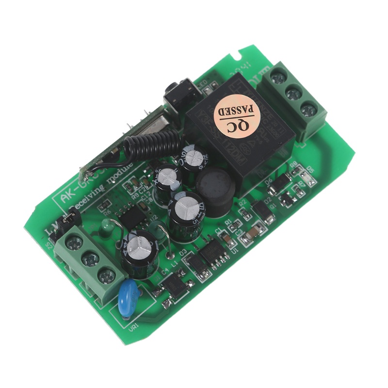 Bộ Điều Khiển Từ Xa 433Mhz AC85V-250V Cho Cổng Cửa Ga Ra Vào