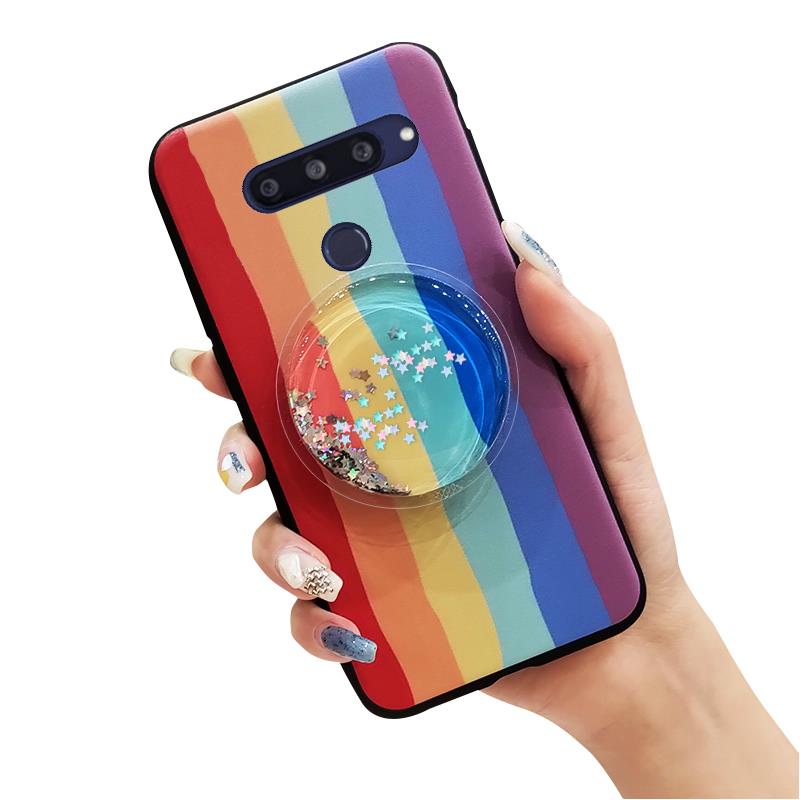 Ốp Lưng Silicon Kiểu Dáng Xinh Xắn Dễ Thương Dành Cho Lg V40