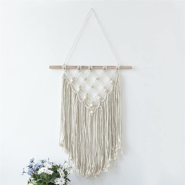 DECOR PHÒNG NGỦ MÀNH MACRAME ĐƠN GIANE MỘC MẠC SANG TRỌNG