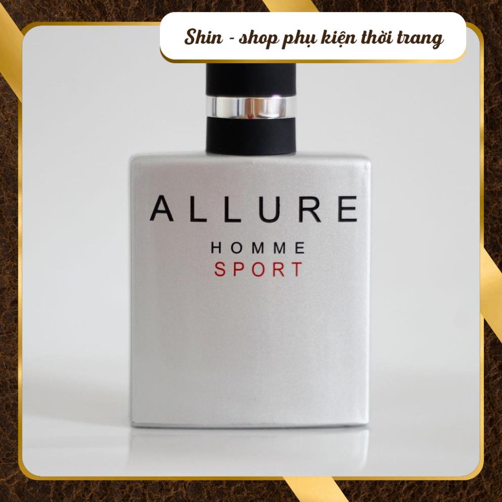 Nước hoa cho nam dầu thơm giá rẻ giữ mùi thơm lâu quyến rũ thơm mát lịch lãm allure homme sport mã NH21 - Shin Shop