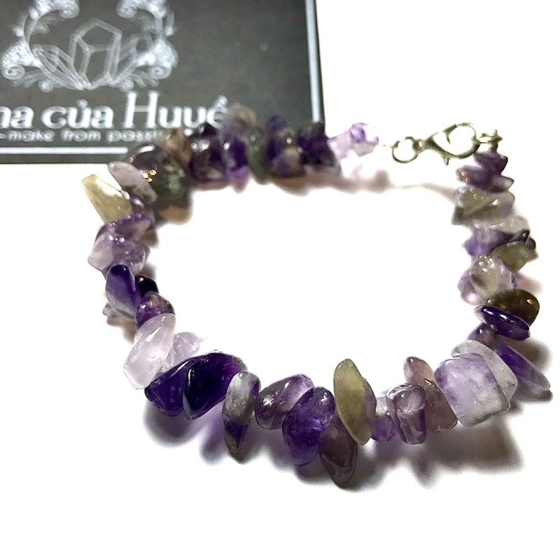 VỤN :( đọc nội dung ) Vòng tay đá thiên nhiên,vụn bóng, thanh tẩy