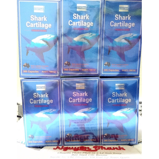 Sụn Cá Mập Costar Blue Shark Cartilage 750mg 365 viên
