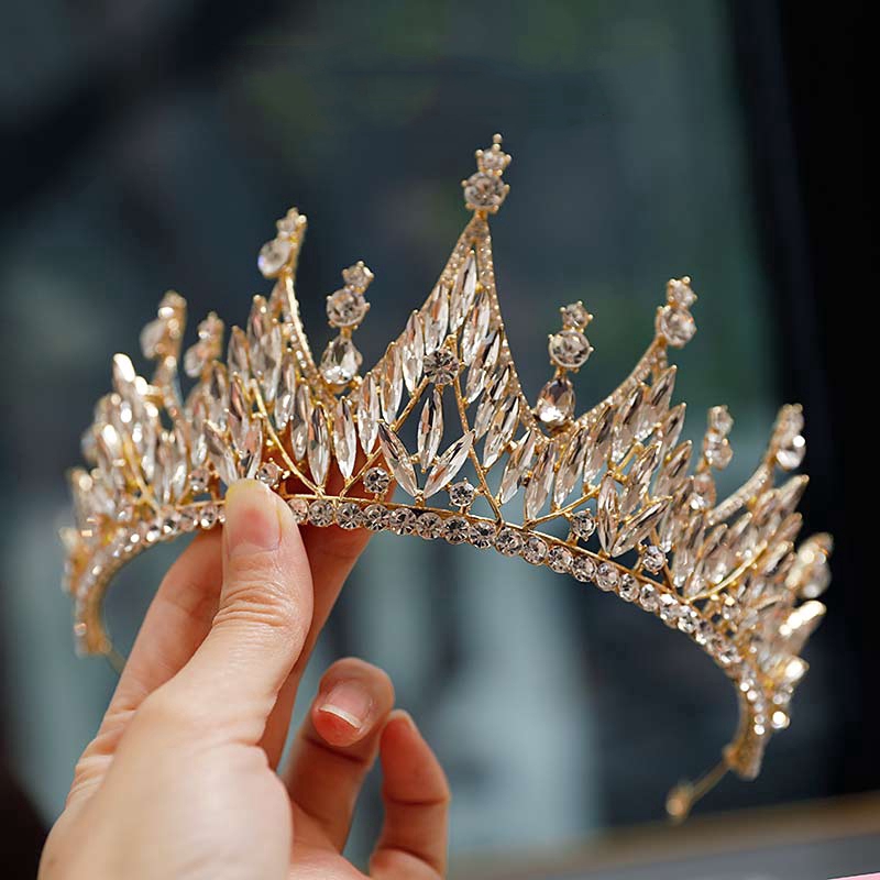 Vương Miện Công Chúa Đính Đá Phong Cách Cổ Điển