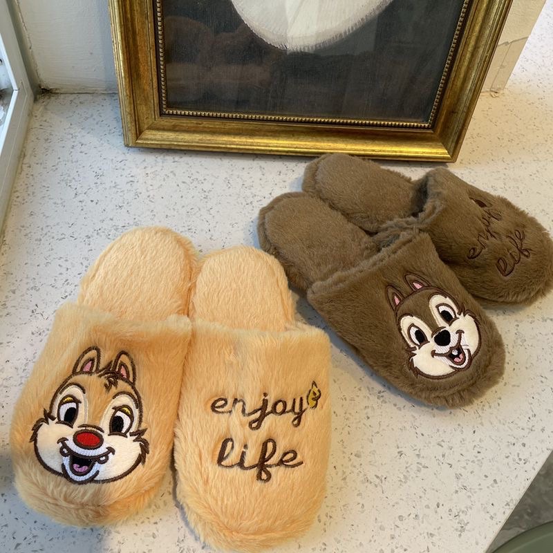 Dép Bông Lotso / ChipnDale / Stella Lou / Pooh / Lina Bell