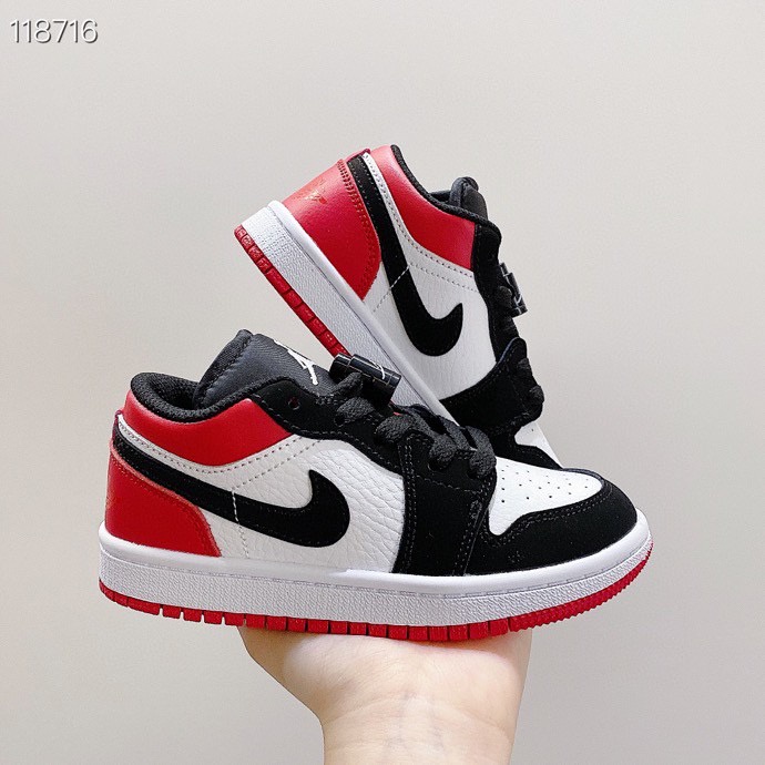 Giày Thể Thao Bóng Rổ nike air jordan 1-06 * Có Độ Co Giãn Tốt Thời Trang Cho Bé