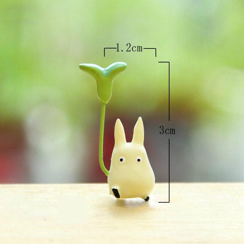 Set 3 Tượng totoro Hoạt Hình Trang Trí Tiểu Cảnh