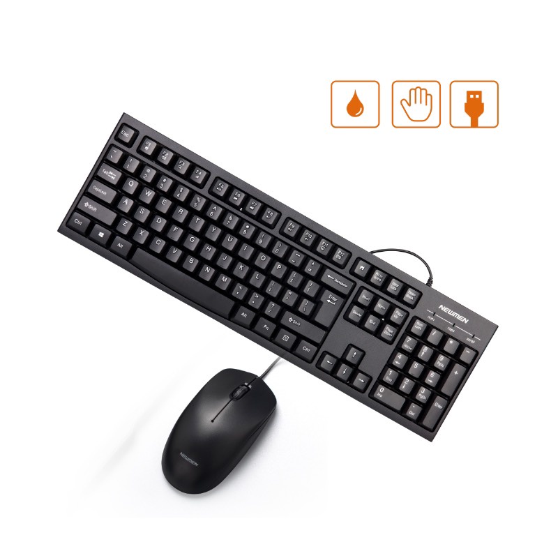 BỘ PHÍM CHUỘT VĂN PHÒNG NEWMEN  E007+M007- CHÍNH HÃNG