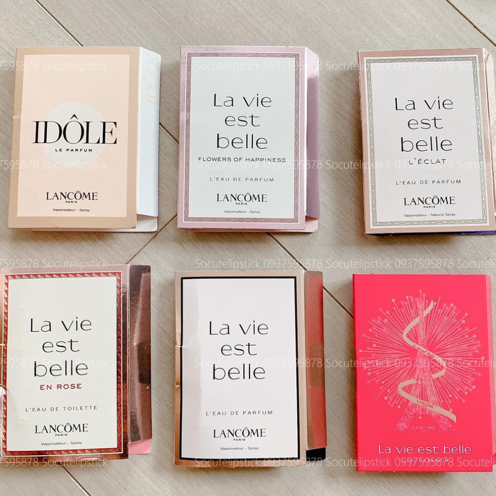 Vial Mẫu Thử Nước Hoa Mini Lan.come La Vie Est Belle - Idole Đủ Loại 1.2ml | Thế Giới Skin Care