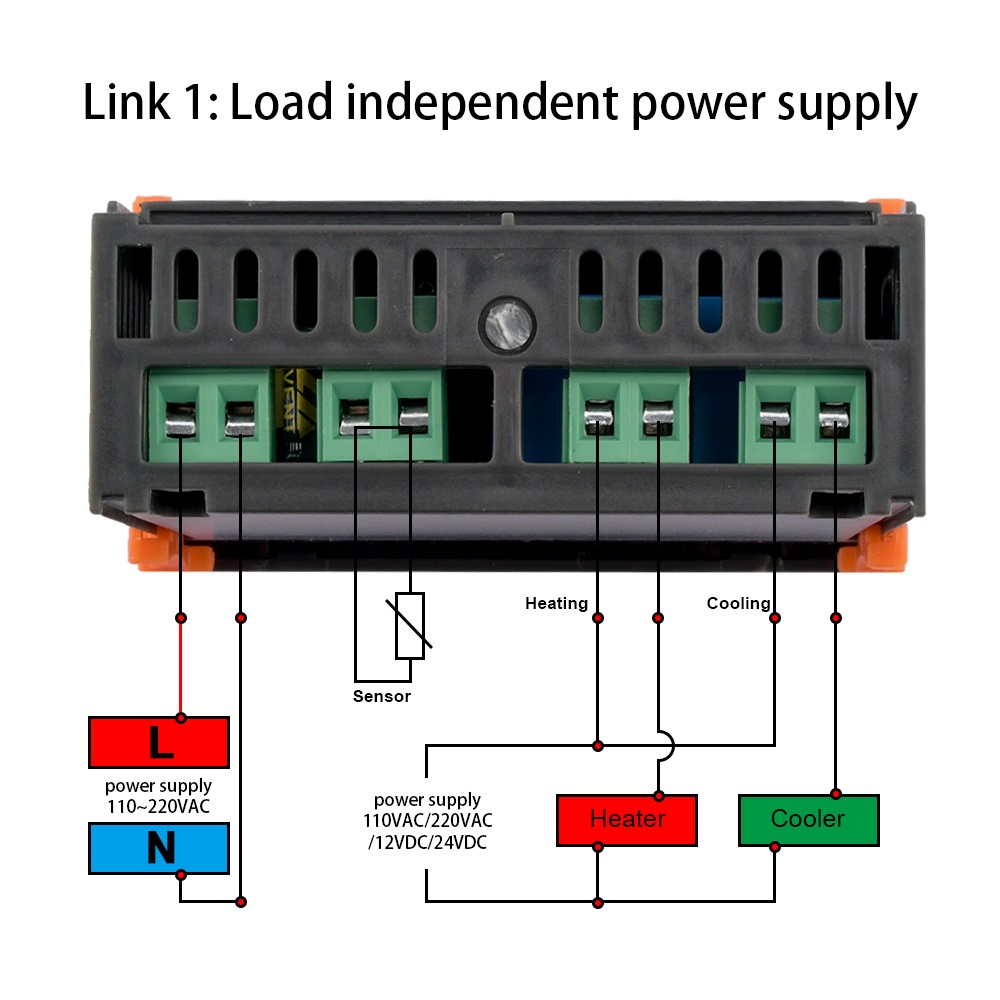 Thiết bị điều khiển nhiệt độ lồng ấp pcbfun STC-1000