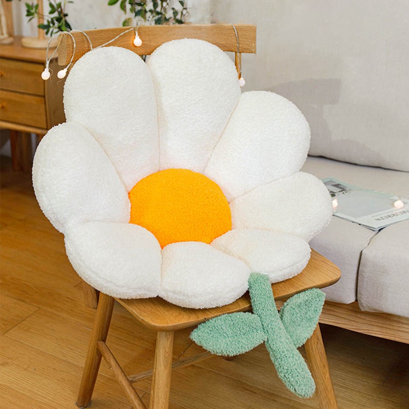 Gối đệm ngồi tựa lưng hình hoa cúc nhỏ dễ thương
