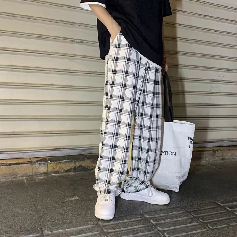 Quần Thể Thao Lưng Cao Ống Rộng Thời Trang Xuân Thu Hàn Quốc Dành Cho Nữ / Size M-3XL