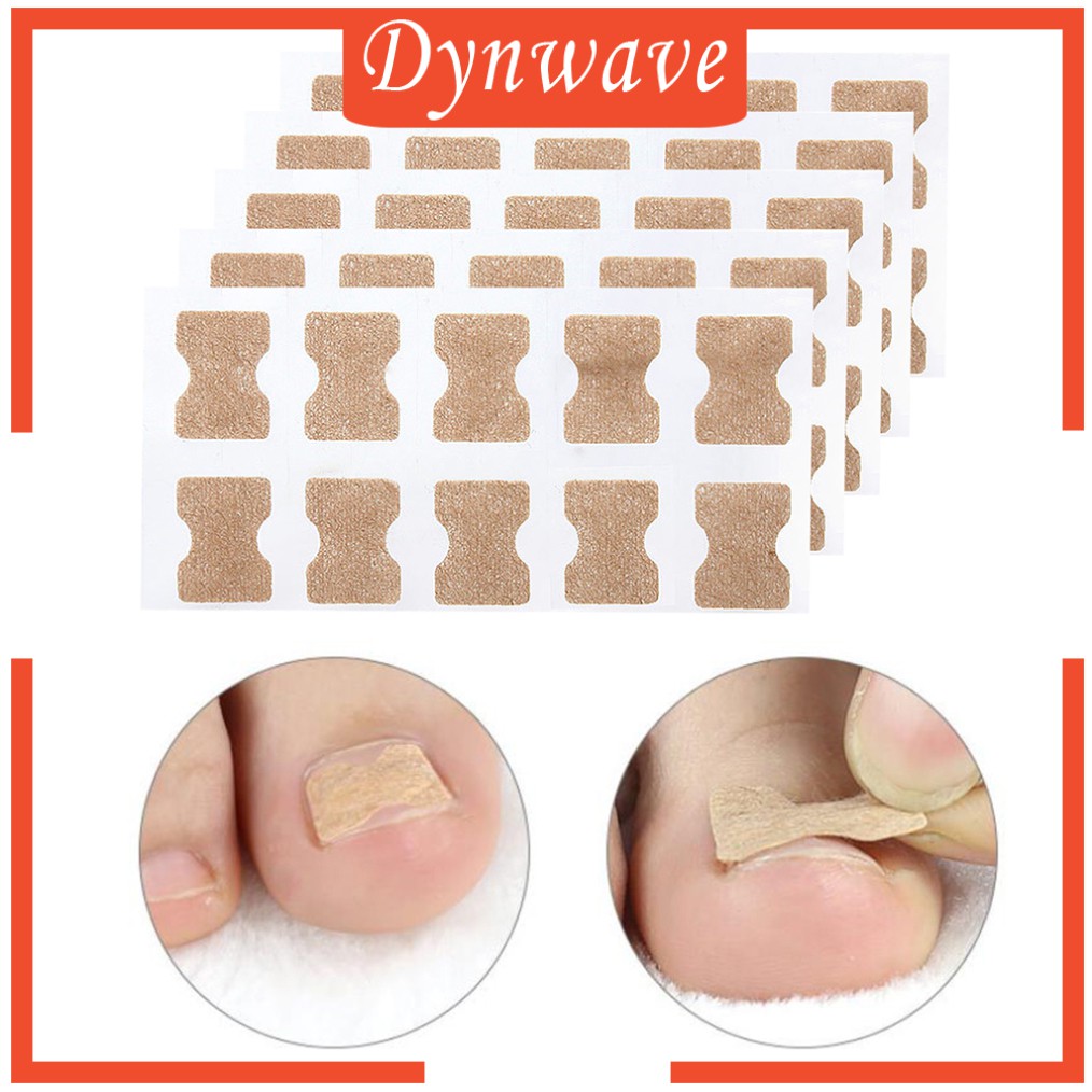 Set 50 Miếng Dán Chỉnh Sửa Móng Chân Trong Suốt