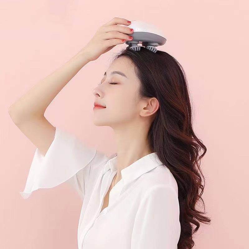 Máy massage đầu chạy điện không thấm nước giúp chăm sóc sức khỏe cho mèo