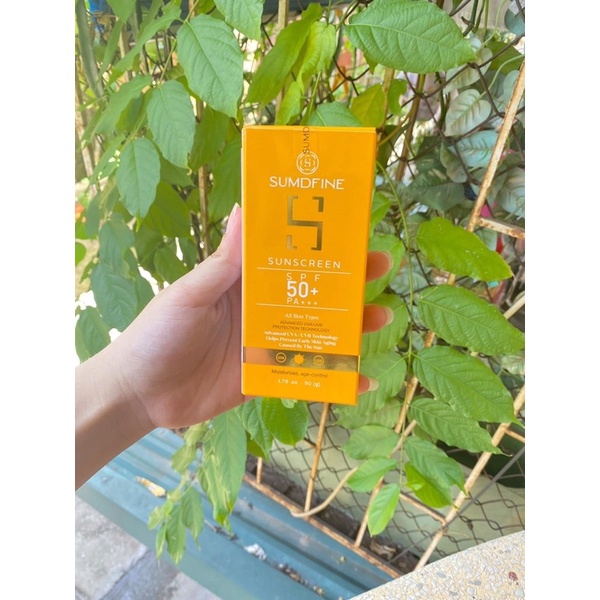 KEM CHỐNG NẮNG SUMDFINE SUNSCREEN SPF 50+, PA +++