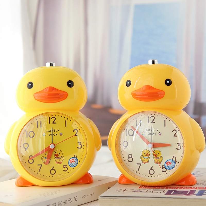 Đồng Hồ Báo Thức Để Bàn Bằng Sắt, Chuông To, Nhiều Màu Sắc - 1 chiếc