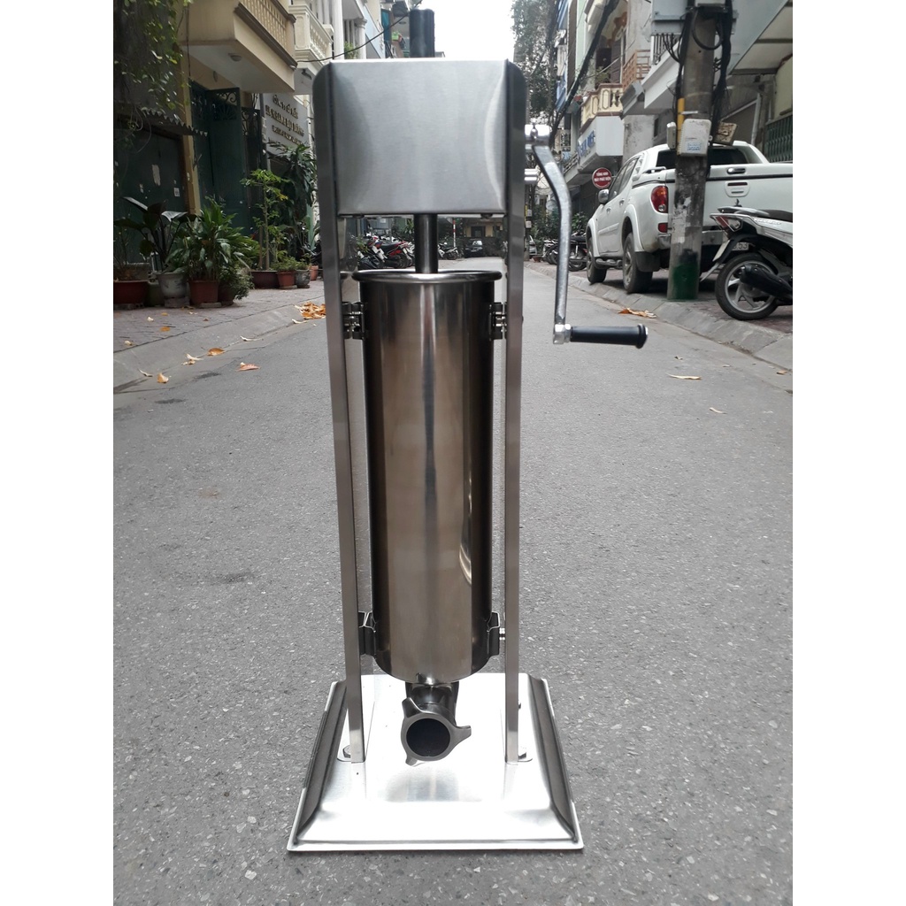 Máy dồn xúc xích, Máy nhồi xúc xích, Máy đùn lạp xưởng, lòng rồi, ... tay quay 7L