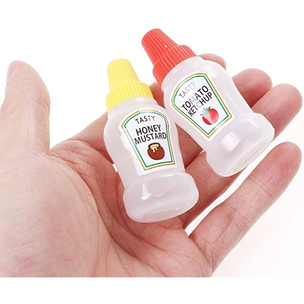 Lọ Đựng Gia Vị Dạng Bóp Mini Họa Tiết Hoạt Hình Dễ Thương Cho Trẻ Em