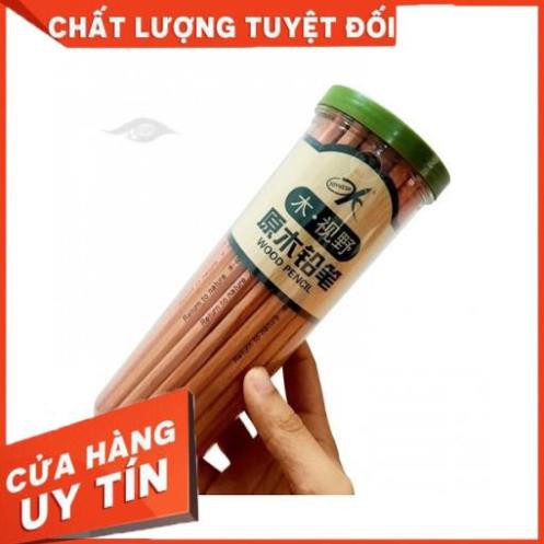 Bút Chì Gỗ Hộp 50c - Chất Liệu An Toàn Bền Đẹp Cho Các Bé