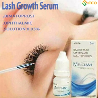 erum kích mi/mày dài và dày tự nhiên thương hiệu MIRACLASH 3ml