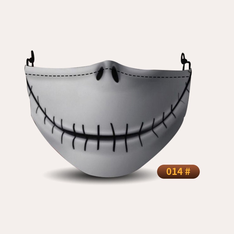Kinh Dị Halloween In Mặt Nạ Thây Ma Ma Đáng Sợ Vũ Hội Hóa Trang Đạo Cụ Bán