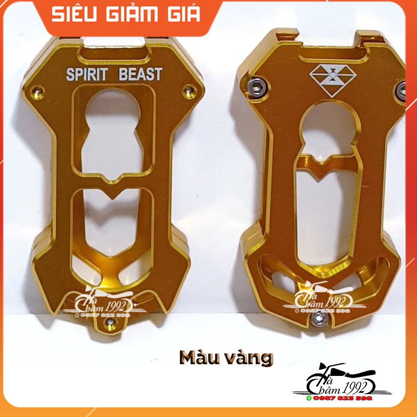 Ốp Chìa Khóa SmartKey SPIRIT BEAST Honda SH, SH MODE, PCX, CUB125 2019 ( Tặng Kèm Lục Giác)