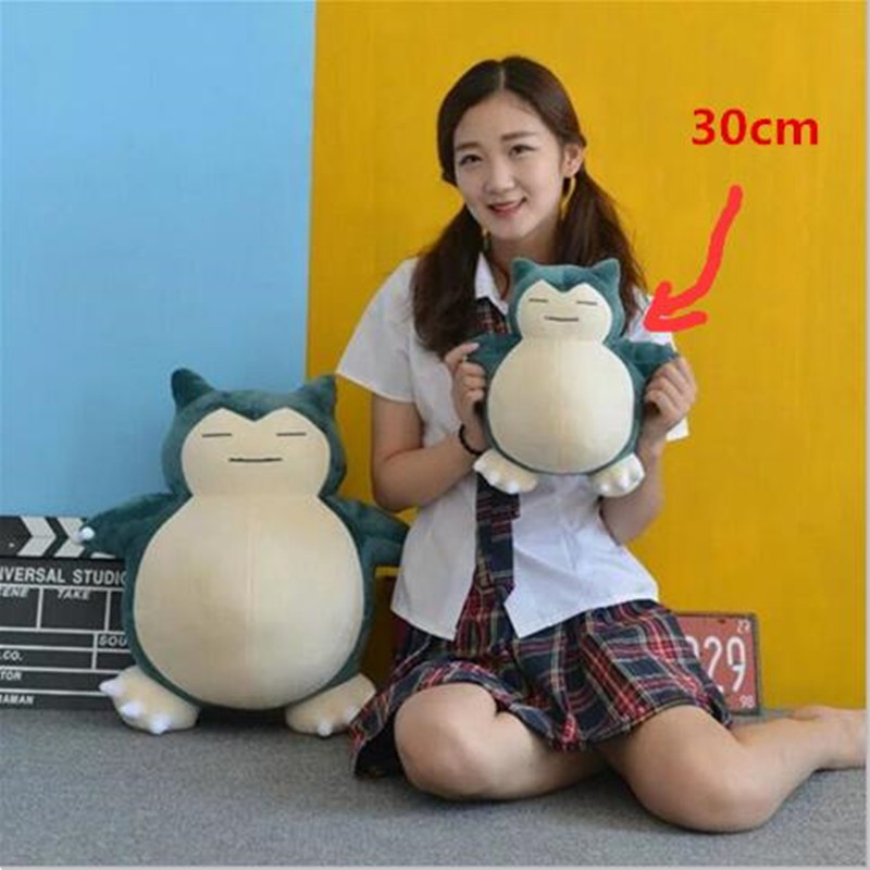 Thú Nhồi Bông Hình Nhân Vật Kabi Snorlax Kích Thước 30cm - 50cm 84224207