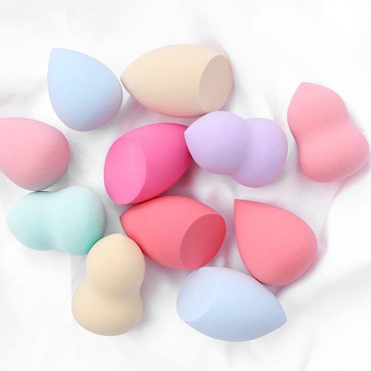 Mút trang điểm tán kem nền hồ lô, giọt nước, vát chéo Makeup Sponge