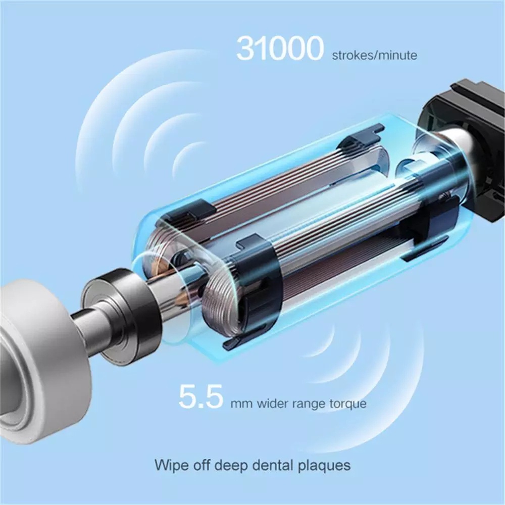 Bàn chải điện thông minh Enchen dr-bei Sonic C01 Mọi mảng bám làm sạch nhất của răng Bàn Chải Đánh Răng Doctor