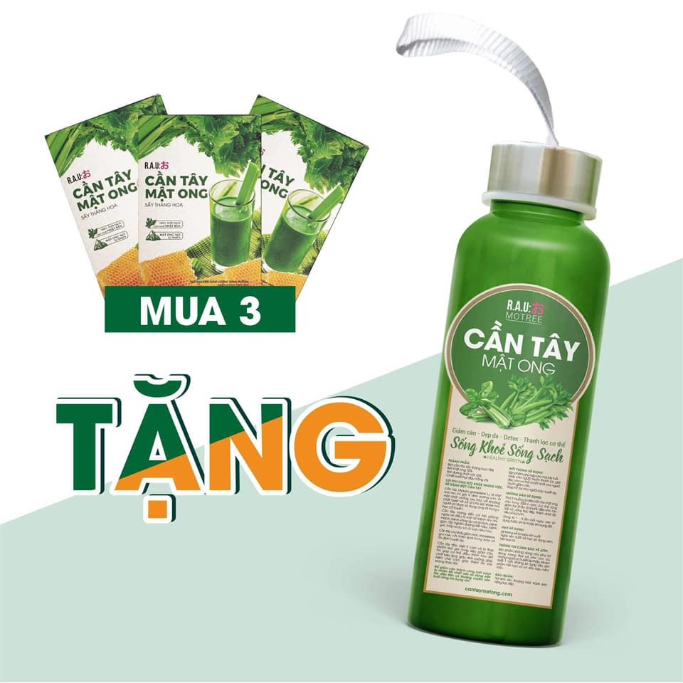 tặng 1 bình thủy tinh cao cấp