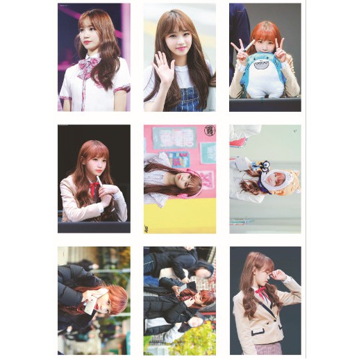 Lomo card 72 ảnh thành viên IZONE - CHAEWON