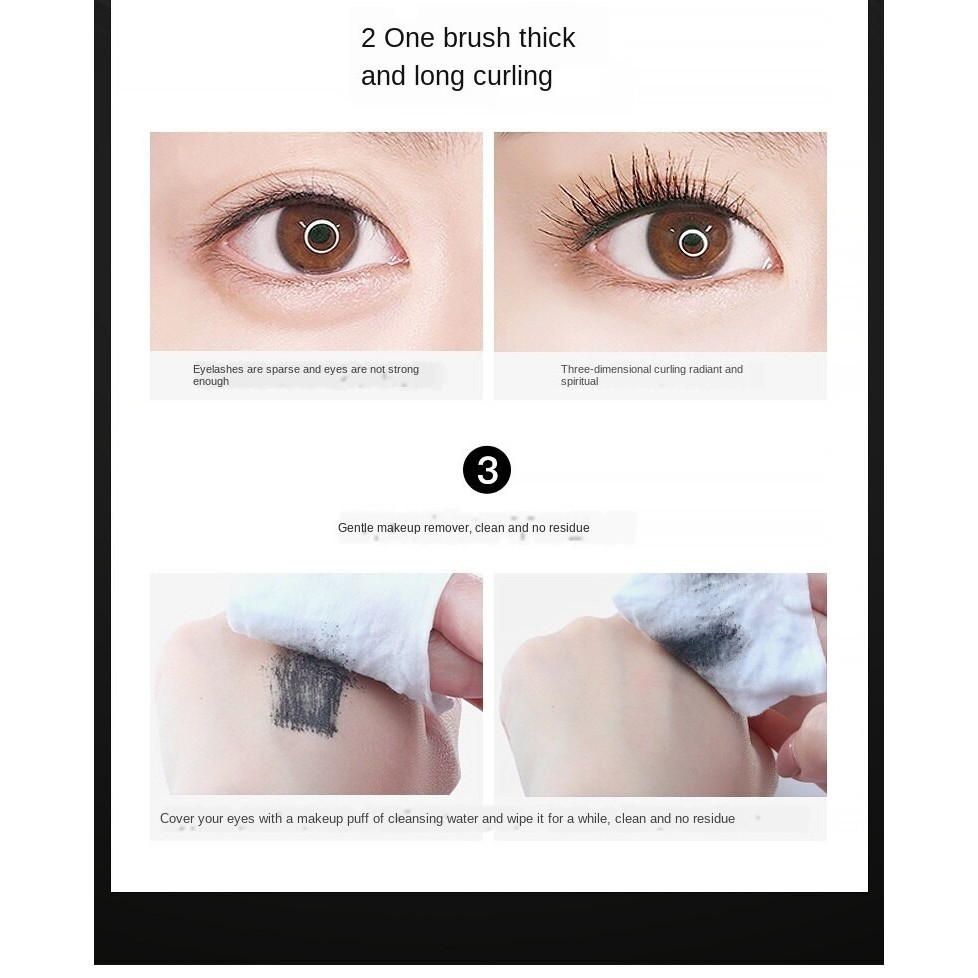 Mascara Chuốt Mi Cong Dày Tự Nhiên Không Thấm Nước Và Mồ Hôi CM10 | BigBuy360 - bigbuy360.vn