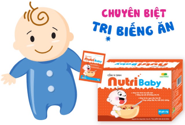 Cốm Vi Sinh Nutribaby - Giúp bé ăn Ngon, Tăng cường sức đề Kháng, Tăng cường chức năng hô hấp