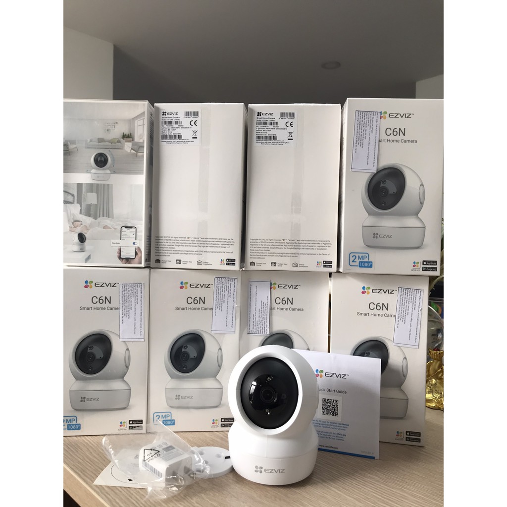 [Mã 254ELSALE giảm 7% đơn 300K] Camera Wifi EZVIZ C6N 1080P - Tuyệt phẩm camera không dây dành cho gia đình 4.0