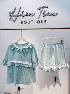 Set bèo tiểu thư cho nữ