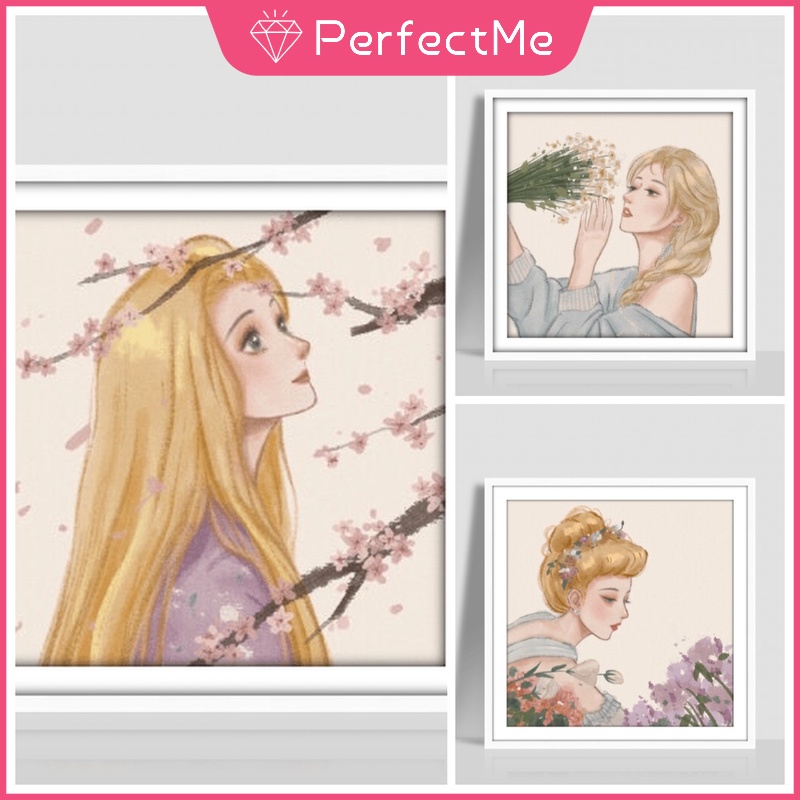 Bộ tranh đính đá 5D DIY họa tiết hoạt hình Disney độc đáo