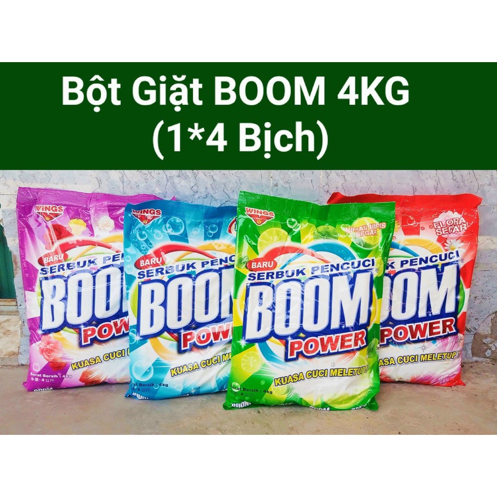 Bột giặt BOOM 4000Gram Thái Lan