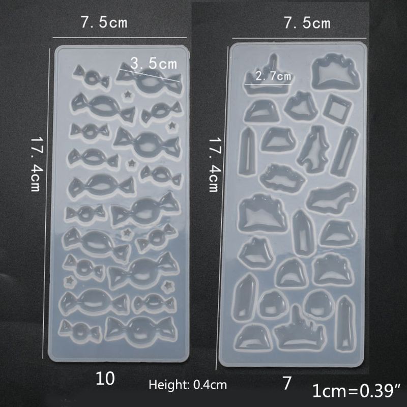 Khuôn Silicone Hỗ Trợ Làm Đồ Trang Sức Thủ Công