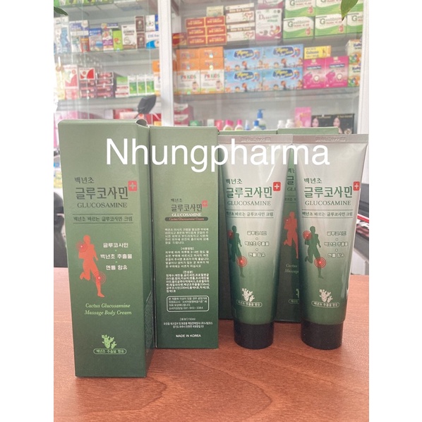 Gel bôi hàn quốc glucosamine -hỗ trợ đau,nhức xương khớp