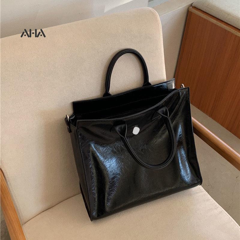 Túi xách AHA official chất liệu da mềm cỡ lớn thiết kế mới cao cấp thời trang cho nữ