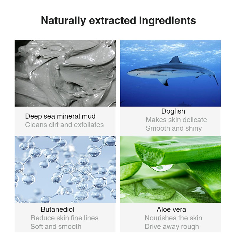 Bùn biển sâu kem làm trắng toàn thân kem phục hồi da cháy nắng sữa tắm làm Dùng cho toàn thân