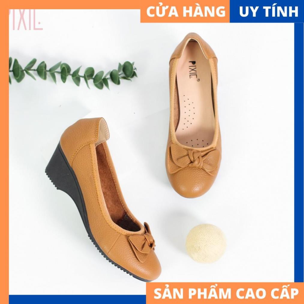 Giày Búp Bê Nữ Đế Xuồng 3cm Da Thật Cao Cấp X461 | WebRaoVat - webraovat.net.vn