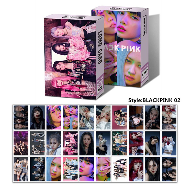 Bộ 30 tấm ảnh Lomo Blackpink