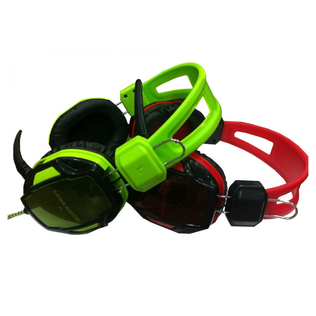 Tai nghe Kingmaster K6 đỏ đen, xanh đen