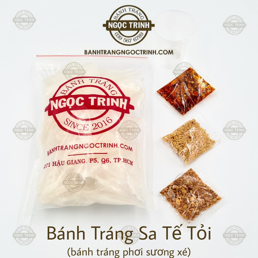 (Hủ 300G) Nui Sấy Khô Bò - Ăn Vặt Bánh Tráng Ngọc Trinh