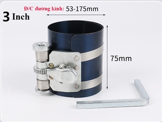 Dụng cụ lắp xéc măng vào piston đường kính 53-175mm, dài 75/100 cm