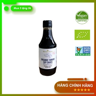 Tương tamari hữu cơ pb farm, nước tương hữu cơ - 200ml