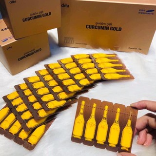 🌿[CHÍNH HÃNG] Tinh chất nghệ Nano Gold Hàn quốc 100 Tép