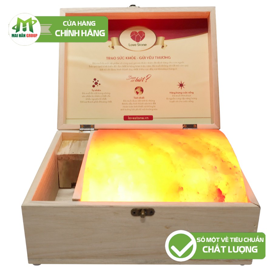 Hộp Đá Muối Massage Chân LoveStone Standard Vip - Hàng Chính Hãng 100%