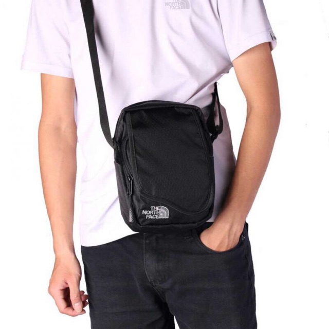 { Rẻ vô địch} Túi đeo chéo nam nữ chống nước TNF sling bag[ bảo hành 12m]