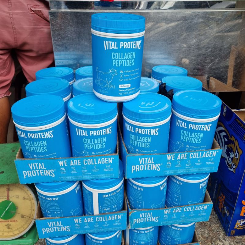 Bột Collagen thủy phân Vital ptotein 650g của Mỹ